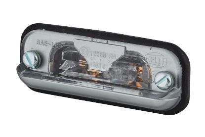 Afbeeldingen van HELLA 2KA 001 378-001 Kentekenlamp - Halogeen - 12V