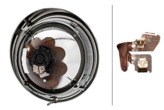 Afbeeldingen van HELLA 1A8 001 156-011 Gloeilamp-Koplamp - rechts/links - voor o.a. VW Beetle
