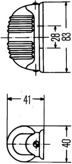 Afbeeldingen van HELLA 2BA 001 227-201 Knipperlicht - Halogeen - Voor/Achter