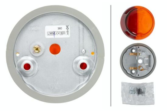 Afbeeldingen van HELLA 2SB 001 259-261 Achterlicht - Halogeen - links/rechts