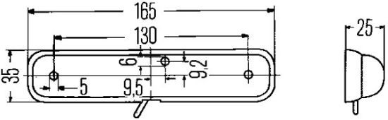 Afbeeldingen van HELLA 2JA 001 330-031 Interieurverlichting - Halogeen - 12/24V