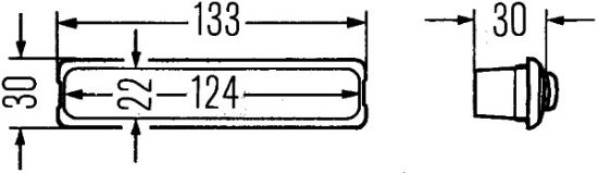 Afbeeldingen van HELLA 2JA 001 357-037 Interieurverlichting - Halogeen - 12/24V