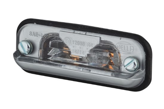 Afbeeldingen van HELLA 2KA 001 378-001 Kentekenlamp - Halogeen - 12V