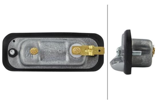 Afbeeldingen van HELLA 2KA 001 378-001 Kentekenlamp - Halogeen - 12V