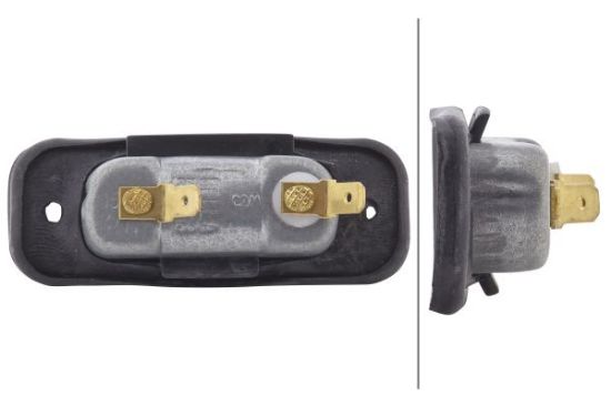 Afbeeldingen van HELLA 2KA 001 378-041 Kentekenlamp - Halogeen