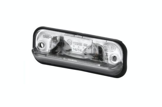 Afbeeldingen van HELLA 2KA 001 378-207 Kentekenlamp - Halogeen - 12V