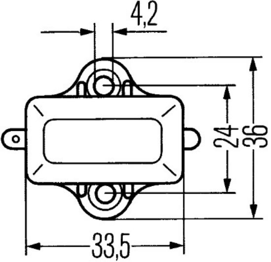 Afbeeldingen van HELLA 6DD 001 551-187 Schakelaar, remlicht - Trekactivering - Schroefverbinding
