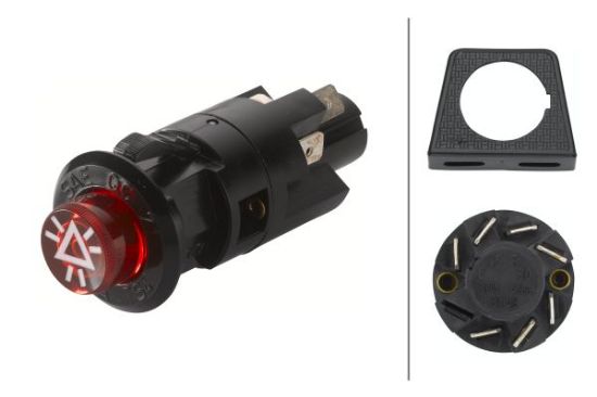 Afbeeldingen van HELLA 6HF 001 579-052 Waarschuwingsknipperlamp schakelaar