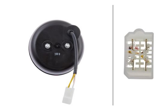 Afbeeldingen van HELLA 2SD 001 685-277 Achterlicht - Gloeilamp - 12V