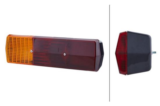 Afbeeldingen van HELLA 2SD 001 688-141 Achterlicht - Gloeilamp - 12/24V