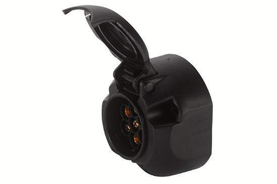 Afbeeldingen van HELLA 8JB 001 943-011 Stekkerdoos - 7-polig - Schroefaansluiting - Stekker: Schroefverbinding - Aantal