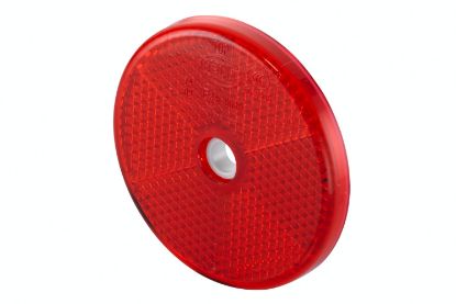 Afbeeldingen van HELLA 8RA 002 014-231 Reflector - Lenskleur: Rood - Rond - Geschroefd/Opbouw