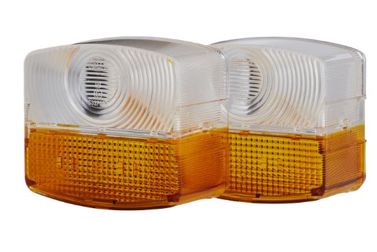 Afbeeldingen van HELLA 9EL 118 614-021 Lampglas voor achterlicht - Halogeen - links/rechts - voor o.a. Case IH