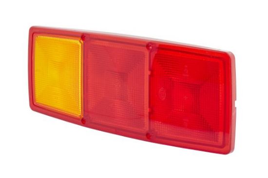Afbeeldingen van HELLA 9EL 147 747-001 Lampglas voor achterlicht - Halogeen - links/rechts - voor o.a. MERCEDES-BENZ NG