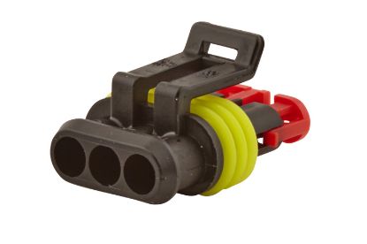 Afbeeldingen van HELLA 8JA 746 184-032 Stekkerbehuizing - 3-polig - Stekker: Paraboolverbinder